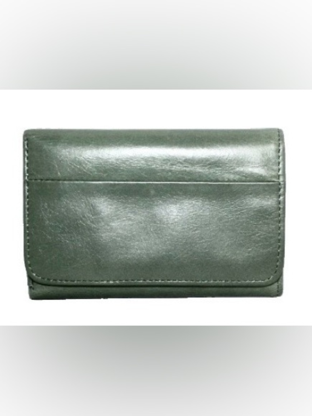 Hobo International Green Trifold Wallet